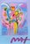Vintage Boho Peter Max Hand Painted Serigraph For Sale - Image 9 of 12