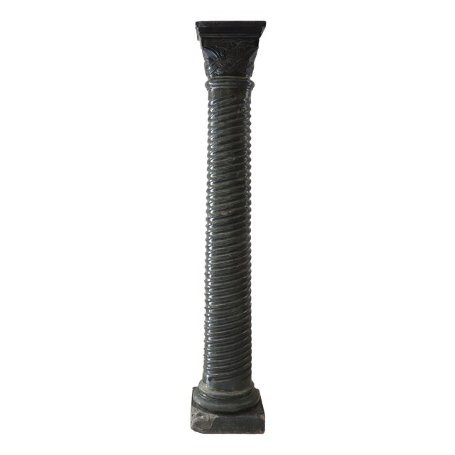 Large Twisted Column, 1950s For Sale
