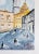 2020s "Sulmona, Italy" 2022 Architectural Watercolor Painting by Emerging Artist Ben Resini, Signed For Sale - Image 5 of 10
