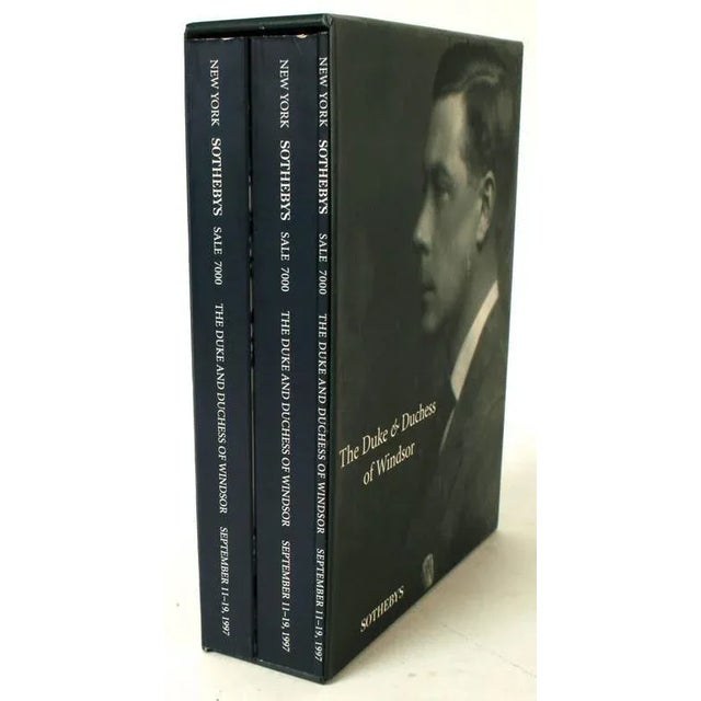 Paper The Duke and Duchess of Windsor Sotheby's 1997 Auction Cataloge Slipcase - Set of 3 For Sale - Image 7 of 10