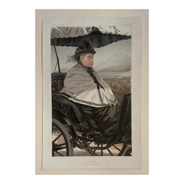 Antiquarian Print - Queen Victoria - 1897 For Sale