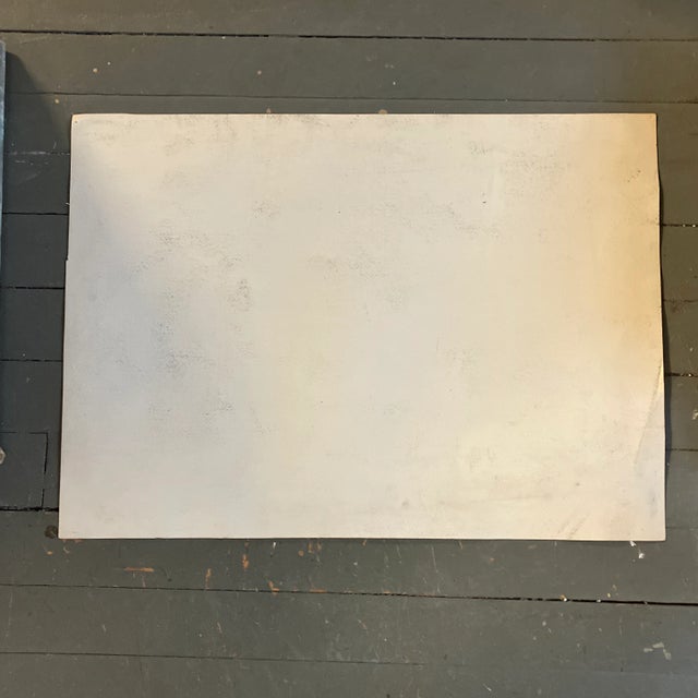 1970’s Vintage Original Organic Abstract Watercolor Painting For Sale In Philadelphia - Image 6 of 7