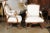 Italian 19th Century Rococo Style Carved Walnut Upholstered Armchairs - A Pair For Sale In Atlanta - Image 6 of 12