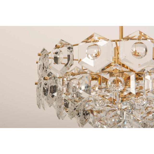 Large Mid-Century Chandelier from Kinkeldey For Sale - Image 11 of 12