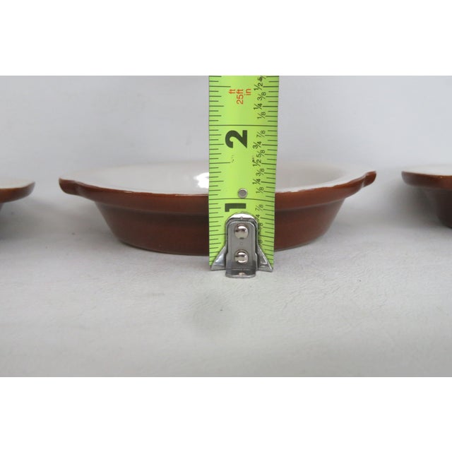 Hall Pottery 512 Crock Bowl 4pc Set Mid Century Ceramic Casserole Dishes 4508b For Sale - Image 10 of 14