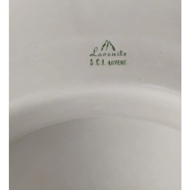 1970s Italian Gardena Bathroom Fixtures by Antonia Campi for Sci Laveno, 1970s, Set of 3 For Sale - Image 5 of 10