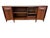 Mid-Century Modern Brazilian Style 2-Piece Walnut Bar Storage Cabinet For Sale - Image 9 of 15