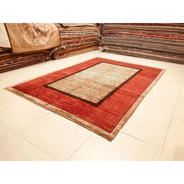 Vintage Rug, 1980s For Sale - Image 6 of 13