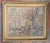 We are selling this interesting American impressionist landscape. This landscape features a wooded scene done in Fall...