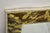Wood Late 20th Century Decorative Arts Inc. Faux Tortoise Shell Painted Brown & Gold Modern Wall Mirror For Sale - Image 7 of 12