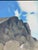 Erosion by Judd Mercer | Oil on panel Landscape of mountains and a lake under a blue sky For Sale - Image 4 of 5