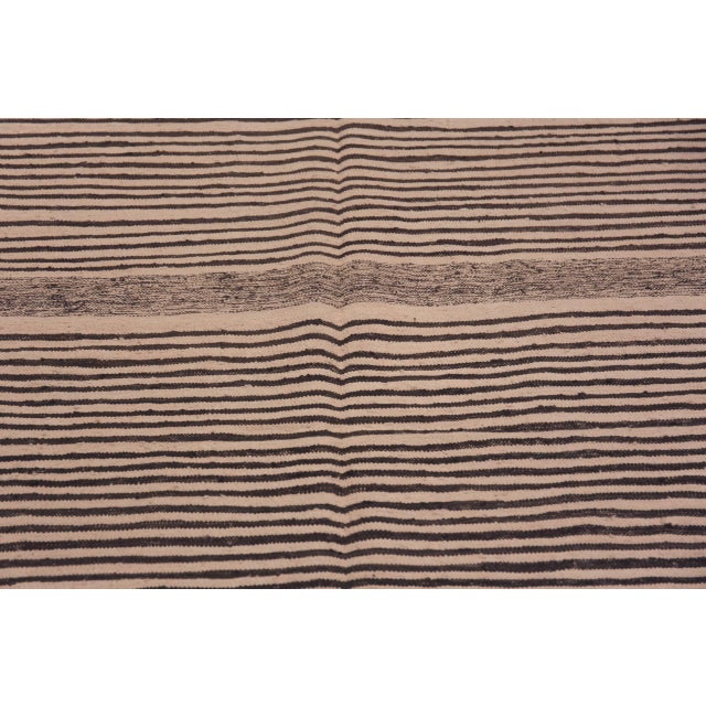 Large Tribal Geometric Modern Kilim Rug For Sale In New York - Image 6 of 7