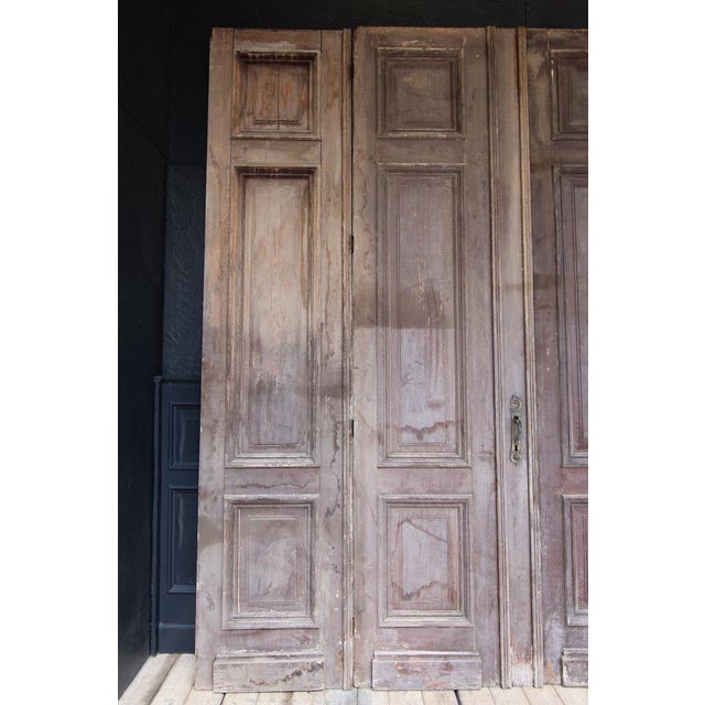 Large Double Door with Wings, 1890s For Sale - Image 16 of 18
