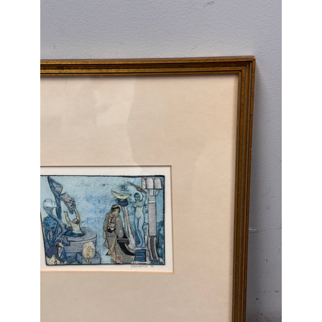 Christine Peirano “Kimono Series #9” Collage, Framed For Sale In San Francisco - Image 6 of 12