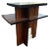 Art Deco Pedestal Table in Macassar Ebony, 1930s For Sale