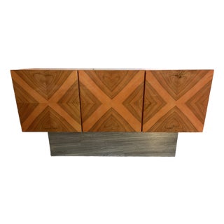 1980s Sideboard/Credenza Styled After Milo Baughman, for Thayer Coggin. For Sale