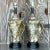 Coastal Vintage Coastal Metallic Conch Shell Lamps - a Pair For Sale - Image 3 of 6
