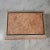 1980s Tessellated Pink Marble & Travertine With Brass Inlay Box For Sale In Jacksonville, FL - Image 6 of 9