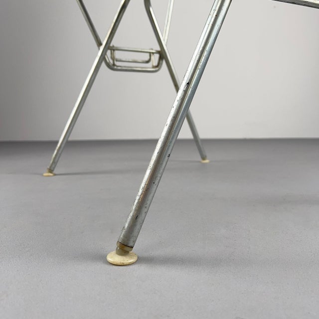 Turquoise Vintage Model DSS-Ta Fiberglass Side Chair in Seafoam Green by Charles & Ray Eames for Herman Miller, 1950s For Sale - Image 8 of 12