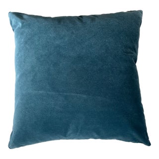 Blue Velvet Pillows For Sale