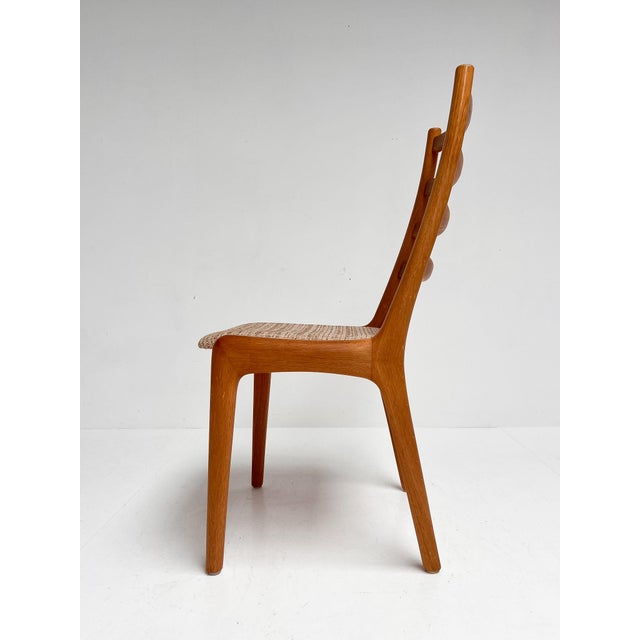 Wood Danish Spindle Chairs by JK Mobler, 1970s, Set of 4 For Sale - Image 7 of 16