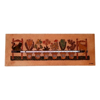 Ceramic Thermometer by Roger Capron, 1960s For Sale