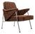 Vintage Metal Lounge Chair, 1960s For Sale