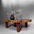 Brown Vintage Japanese Keyaki Tree Trunk Table, 1960s For Sale - Image 8 of 14