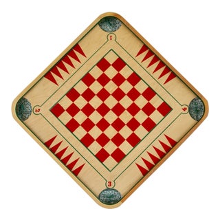 Vintage Mid-Century Game Board For Sale