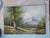 1970s Vintage Original Alpine Mountain Landscape Painting Signed Balla / Bella For Sale - Image 11 of 13