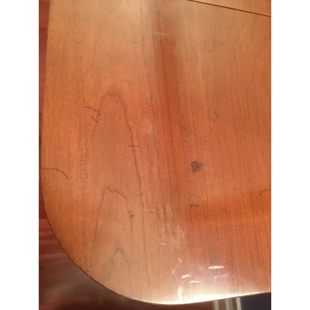 Statton Furniture 20th Century Traditional Statton Drop Side Serving Cart For Sale - Image 4 of 8