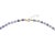 Modern Tanzanite Pearl Alternating Necklace For Sale - Image 3 of 10