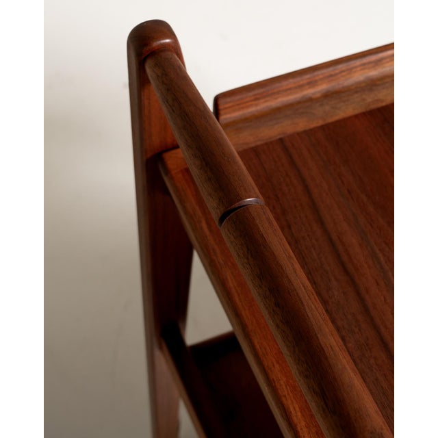 Swedish Teak Trolley by Erik Gustafssons Möbelfabrik, 1950s For Sale - Image 10 of 12