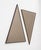 Mid-Century Modern Triangular Tinted Mirrors in Bronze Frames, Italy, 1950s, Set of 2 For Sale - Image 6 of 11