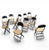 Folding Chairs from Clarin Corporation, USA, 1920s, Set of 12 For Sale - Image 10 of 18