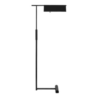 Chapman & Myers by Visual Comfort Studio Foles Floor Lamp, Midnight Black For Sale