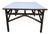 Vintage Modern Coastal Bamboo Side Table by Vogue Rattan For Sale