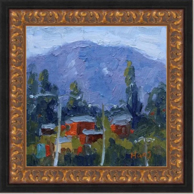 "Mt. Tamalpais Marin County" Contemporary Landscape Oil Painting For Sale - Image 12 of 12