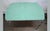 An iconic post-war American dining table by Virtue Brothers of Los Angeles. The piece features a durable, speckled green...
