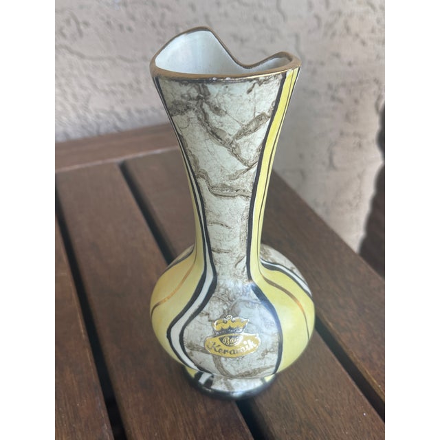 Here is a rare mid-century modern ceramic set with the Florenz decor, manufactured by Bay Keramik in West Germany. This...