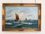 Textile Gerhard Lukas Larsen (German 1911-1965) Oil Canvas Vintage, Maritime, Seascape For Sale - Image 7 of 13
