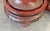 Asian Antique Large 19th Century Chinese Red Lacquered Palace Vases on Stands For Sale - Image 3 of 18