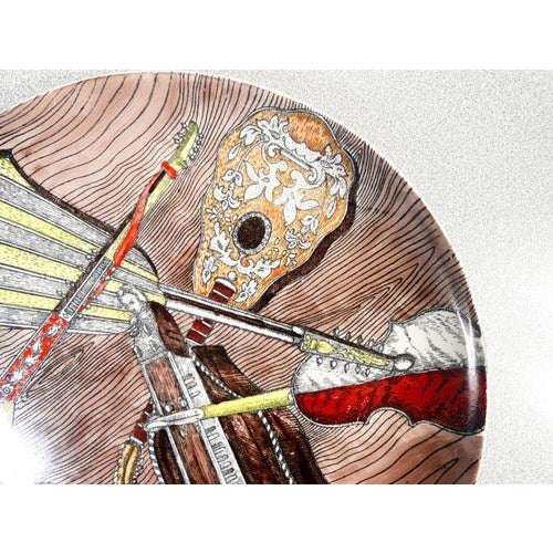 Vintage Plates in Porcelain, Set of 6 For Sale - Image 12 of 18