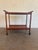 Vintage 1970s Danish Modern Teak Bar Cart For Sale - Image 9 of 10