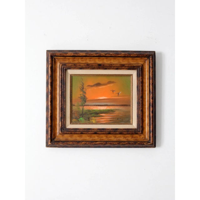 Vintage Landscape Oil Painting For Sale - Image 13 of 13