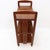 Art Deco Magazine Rack on Casters For Sale - Image 9 of 15