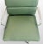 Metal Herman Miller Eames Aluminum Group Soft Pad Management Chair – Green Leather For Sale - Image 7 of 10