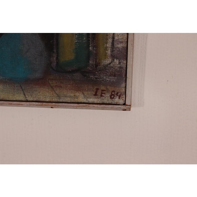 Ingert Eriksson, The Bar, 1960s, Oil on Canvas For Sale - Image 7 of 15