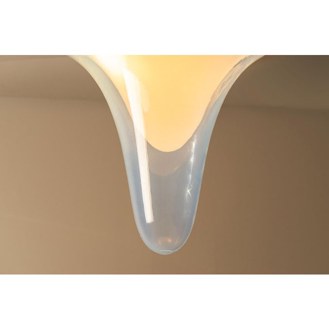 Glass LS 143 Ceiling Fixture by Carlo Nason for AV Mazzega, Italy, 1970s For Sale - Image 7 of 12