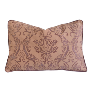 Designer Italian Mariano Fortuny Spagnolo Feather/Down Pillow
